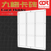 Magnetic Card Holder for Trading Cards - 35PT to 130PT Display Case - 9-Grid and 5-Grid Options