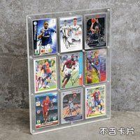 Magnetic Card Holder for Trading Cards - 35PT to 130PT Display Case - 9-Grid and 5-Grid Options