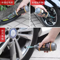 Electric Scooter Motorcycle Bicycle Vacuum Tire Puncture Repair Sealant Liquid Self-Curing Glue