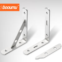 Solid Thickened Stainless Steel Triangle Bracket Wall Mounted Shelf Support Laminated Board Holder Fixed Frame