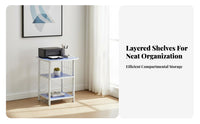 2-Tier Desktop Riser Space-Saving Storage Rack Minimalist Design for Homeowners