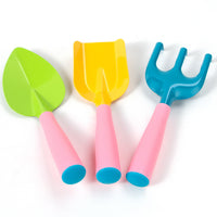 Kids Gardening Drawing Tool Set Beach Sea Digging Garden Tools Three-Piece Combination Shovel
