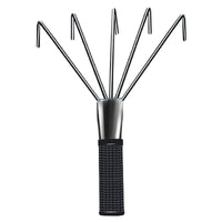 Stainless Steel Tile Rake Leveling Tool for Tilers and Masons, Floor Tile Auxiliary Soil Loosening Rake