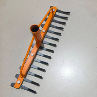 Multifunctional Garden Rake for Soil Loosening, Weeding, and Leaf Collection - Ideal for Yard and Farm Cleanup