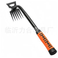 Weeding Tool with Root Removal Shovel, Garden Rake for Weeds, Cross-border Gardening Electrophoretic Shovel