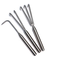 Stainless Steel Hand Rake Cultivator Hoe Garden Tool for Potted Plants and Gardening