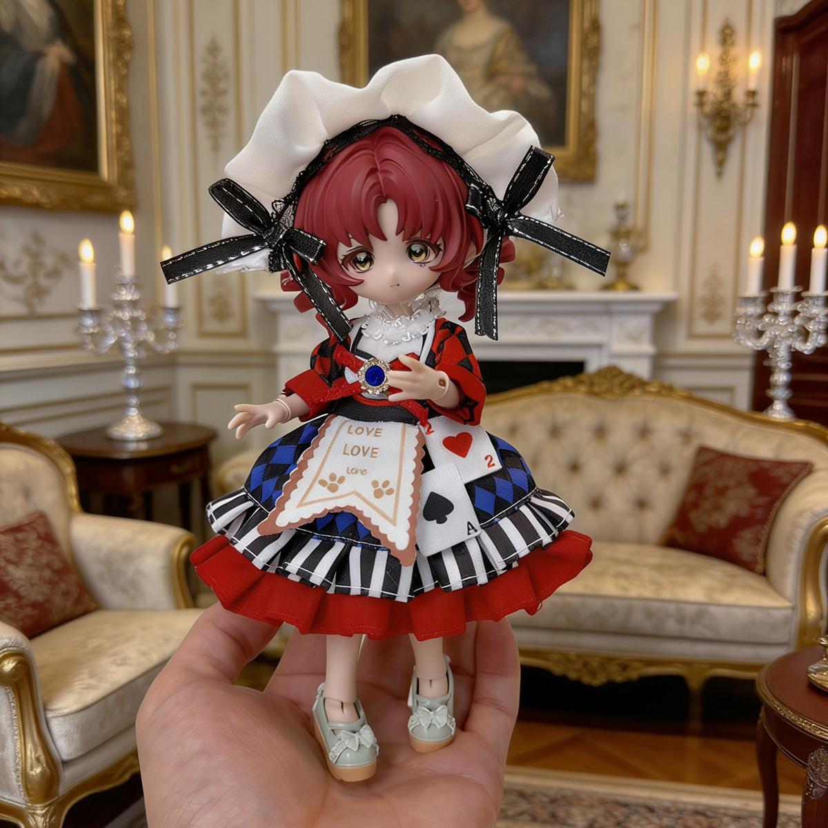 OB11 BJD Doll Clothes Set for 11-17cm Dolls, Penny, Ami, Bonnie, YMY Outfits
