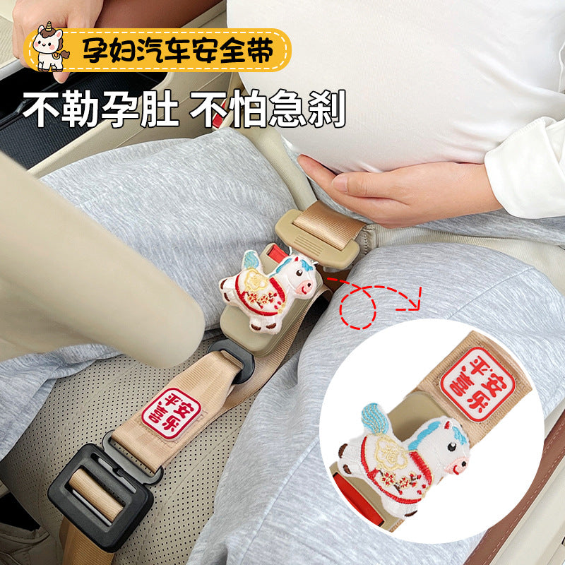 Maternity Car Seat Belt Adjuster for Pregnant Women - Abdomen Protection Device