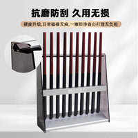 Billiard Cue Rack Multi-Hole Floor Standing Wall Mounted Storage Display Holder for Pool Cues