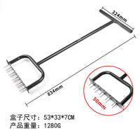 Garden Lawn Loosener Cultivator Gardening Planting Tool for Orchard and Soil Turning