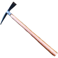 Wooden Handle Garden Hoe Weeding Planting Digging Loosening Soil Bamboo Shoot Pickaxe Rake Beach Tool