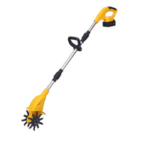 Cordless Electric Tiller Cultivator, Mini Household Soil Loosener, Farm Rotary Hoe, Portable Garden Digger