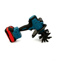 New Cordless Tiller Cultivator, Small Household Rotary Tiller, Handheld Garden Weeder for Potted Plants