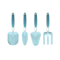 Kids Garden Planting Tool Set with Shovel, Rake, Storage Basket, and Watering Can - 2022 New Arrival