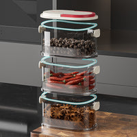 Large Capacity Kitchen Storage Box for Dry Goods, Spices, Fruits, and Vegetables - Refrigerator Fresh-keeping Food Container