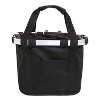 Foldable Bicycle Basket Aluminum Alloy Front Bag for Folding Bikes Cycling Mountain Bike Accessories