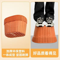 Electric Bicycle Rear Basket with Lid, Motorcycle Tail Storage Basket, Backrest Vegetable Basket for E-Bike