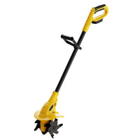 Cordless Electric Tiller Cultivator, Multifunctional Soil Loosener, Small Agricultural Micro-tiller for Farming and Soil Turning