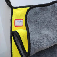 Wholesale Double-Layer Coral Fleece Car Wash Towel Strong Absorbent Billiard Cloth Thickened Fishing Rag Pet Towel Car Cleaning Cloth