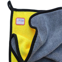 Wholesale Double-Layer Coral Fleece Car Wash Towel Strong Absorbent Billiard Cloth Thickened Fishing Rag Pet Towel Car Cleaning Cloth