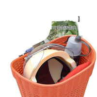 Electric Bicycle Rear Basket Motorcycle Tail Hanging Basket Large Capacity School Bag Basket Backrest Vegetable Basket