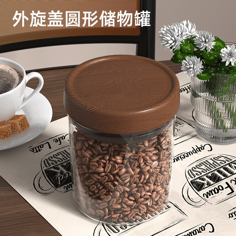 Food Grade Sealed Storage Jars for Grains, Snacks, and Dry Goods - Refrigerator Organizer Plastic Containers