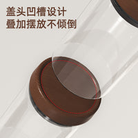 Food Grade Sealed Storage Jars for Grains, Snacks, and Dry Goods - Refrigerator Organizer Plastic Containers