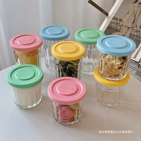 Joliema Glass Storage Jar with Lid for Sous Vide, Snacks, Tea, Dried Fruit, Coffee Beans