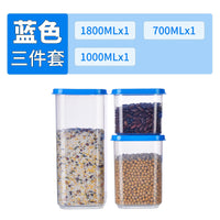 Multigrain Sealed Storage Container for Kitchen Refrigerator Plastic Scallion Ginger Garlic Fresh-keeping Box Tea Dry Food Grain Bean Organizer
