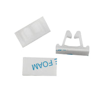Self-Adhesive Cable Tie Mounts Nylon Wire Organizer Clips for Power Cords and Network Cables