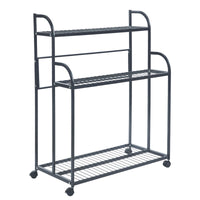 Multi-tier Floor-standing Plant Stand Nordic Style Indoor Balcony Ladder Corner Flower Rack