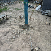 Tree Support Kit Metal Iron Hoop Fixer Landscaping Windproof Tree Pole Steel Wire Rope Support Frame