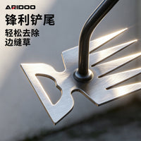 Stainless Steel 5-Tooth Weeding Hoe Gardening Tool for Home Gardening, Loosening Soil, and Weeding with Non-Slip Thickened Teeth