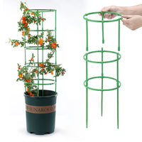 Adjustable Plant Support Stakes for Indoor and Outdoor Climbing Plants, Flowers, and Vines