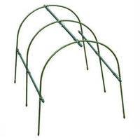 Greenhouse Hoops Garden Plant Support Stakes for Climbing Vegetables and Flowers