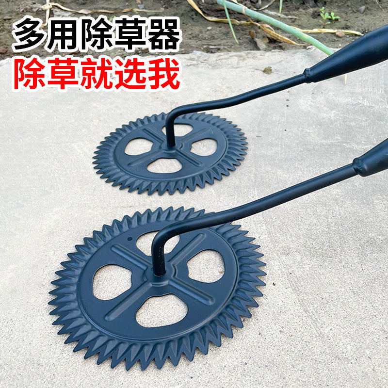 Sunflower Hoe for Gardening, Agricultural Soil Loosening and Weeding, Household Vegetable Planting Tool, Round Small Hoe