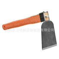 Household Garden Trowel Manganese Steel Forged Small Hoe for Digging, Planting, and Cultivating