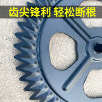 Sunflower Hoe for Gardening, Agricultural Soil Loosening and Weeding, Household Vegetable Planting Tool, Round Small Hoe