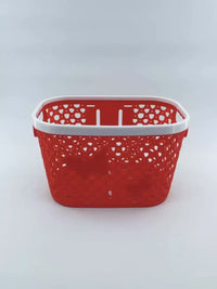 Children's Bicycle Front Basket, Thickened Plastic Princess Bike Basket for 12/14/16/18/20 Inch Bikes