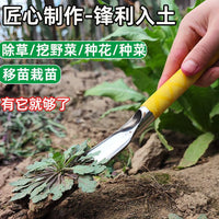 Stainless Steel Hand Trowel for Gardening, Planting, Weeding, and Outdoor Activities with Non-slip Handle