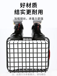 Bicycle Rear Basket Thickened Universal Electric Bike Mountain Bike Cargo Basket Shopping Basket Accessories