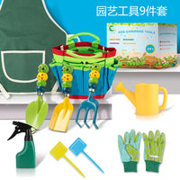 Caterpillar Outdoor Gardening Tools Set for Kids, Succulent Planting and Vegetable Growing, Beach Toys