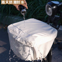 Electric Bicycle Front Basket Rain Cover for Yadea Aima Tailing LvYuan E-bike, Waterproof Dustproof Basket Protector