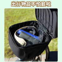 Electric Bicycle Front Basket Rain Cover for Yadea Aima Tailing LvYuan E-bike, Waterproof Dustproof Basket Protector