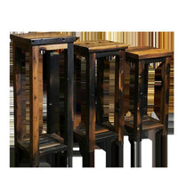 Old Boat Wood Flower Stand Furniture Solid Wood Living Room Plant Shelf Balcony Garden Flower Pot Rack