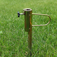 Large Outdoor Beach Umbrella Ground Spike Base for Sunshade Advertising Umbrella
