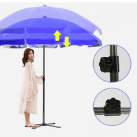 Outdoor Patio Umbrella Large Sunshade for Market Stall Business Round Umbrella Wholesale Large Courtyard Umbrella