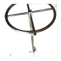 Stainless Steel Plant Support Cage for Climbing Vines, Dragon Fruit, and Potted Plants - Ground-Mounted Trellis