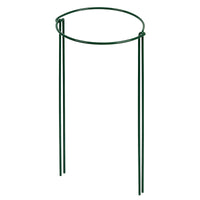 Iron Plant Support Stakes Half-Round Garden Trellis for Potted Plants, Monstera, Hydrangea, and Money Tree