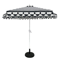 Outdoor Commercial Garden Patio Umbrella with Center Pole for Advertising and Sun Protection, Beach Sunshade